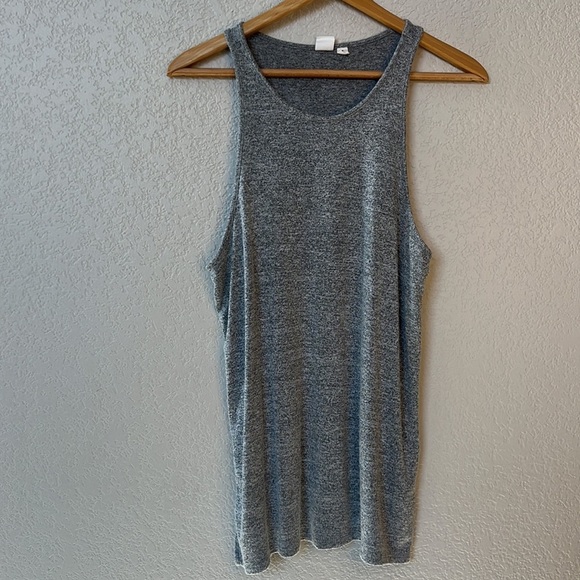 Gap Tank Top Halter Gray size Medium - Picture 3 of 8
